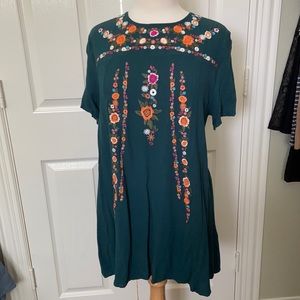 Embroidered Umgee Dress